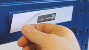 Plastic Adhesive Label Holders